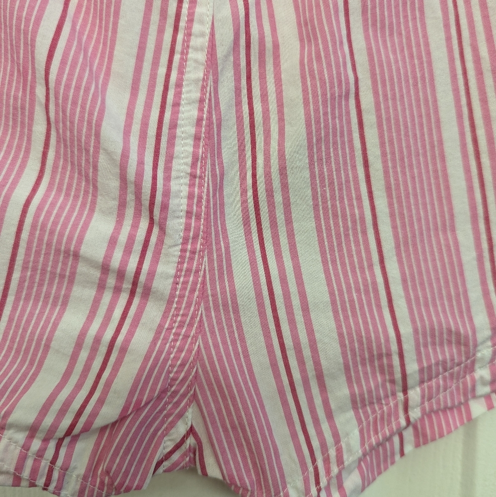 J.Crew Pink Striped pajama shorts - Picture 5 of 7